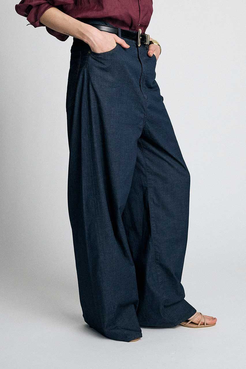 【ブリル/BRILL】のデニムワイドパンツ 人気、トレンドファッション・服の通販 founy(ファニー) 　ファッション　Fashion　レディースファッション　Fashion for Women　パンツ　Pants & Trousers　デニムパンツ・ジーンズ・美脚デニム　Denim Jeans & Pants　ストレート　Straight, Straight Cut　デニム　Denim, Jeans Material　再入荷　Restock / Back in Stock　 other-1|ID: prp329100004923611 ipo3291000000036944065