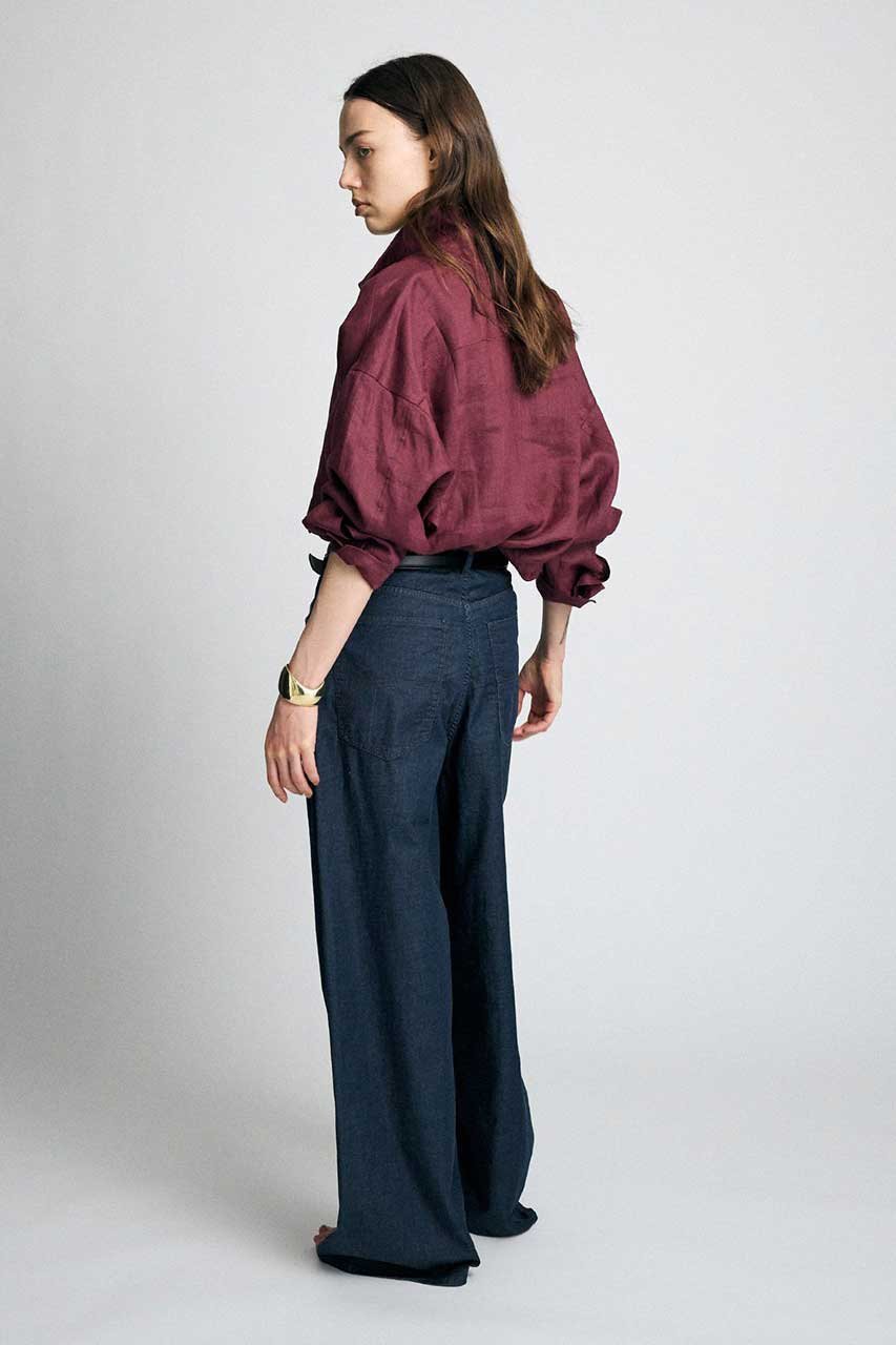 【ブリル/BRILL】のデニムワイドパンツ 人気、トレンドファッション・服の通販 founy(ファニー) 　ファッション　Fashion　レディースファッション　Fashion for Women　パンツ　Pants & Trousers　デニムパンツ・ジーンズ・美脚デニム　Denim Jeans & Pants　ストレート　Straight, Straight Cut　デニム　Denim, Jeans Material　再入荷　Restock / Back in Stock　other-7|ID: prp329100004923611 ipo3291000000036944082