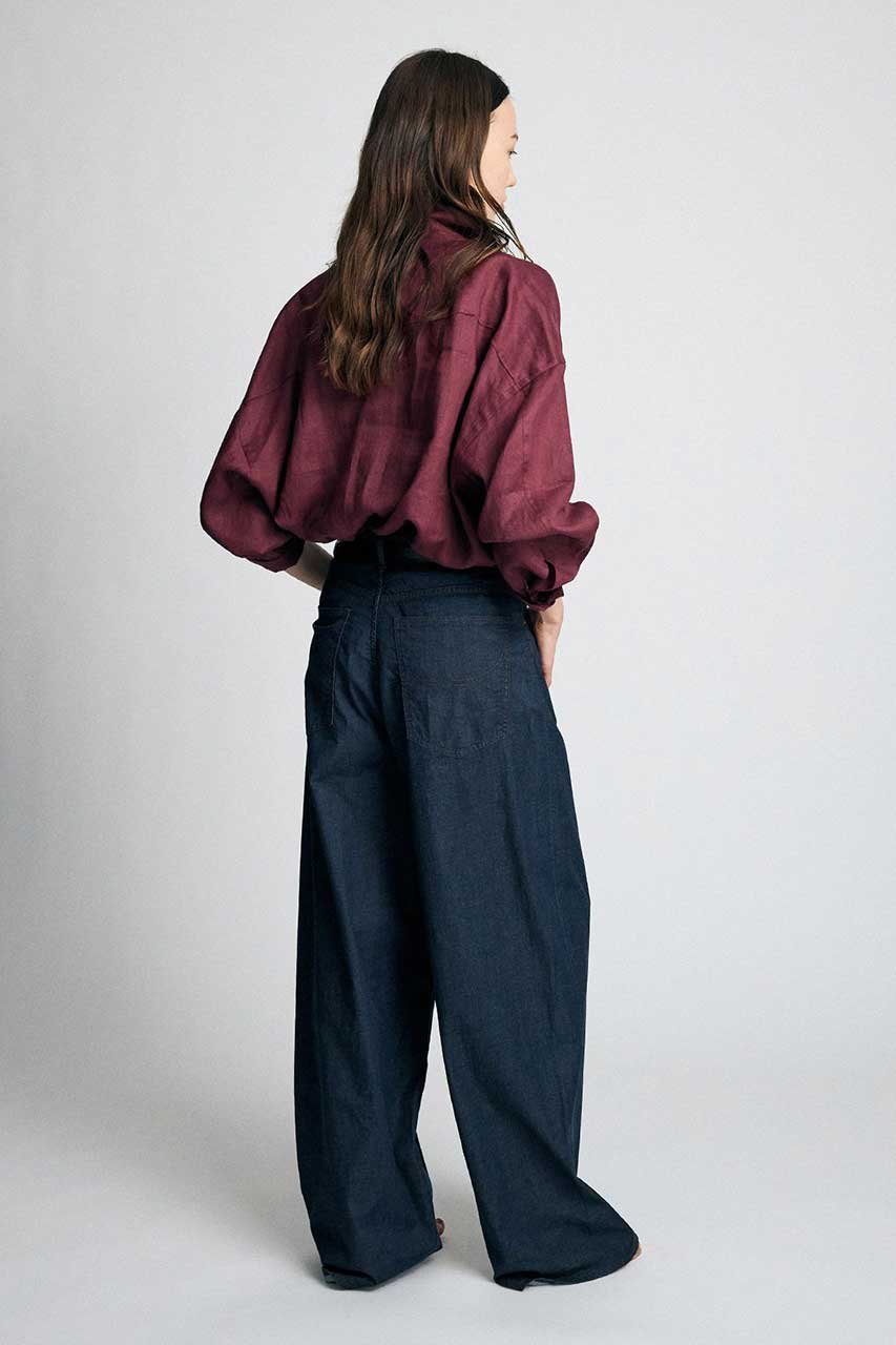 【ブリル/BRILL】のデニムワイドパンツ 人気、トレンドファッション・服の通販 founy(ファニー) 　ファッション　Fashion　レディースファッション　Fashion for Women　パンツ　Pants & Trousers　デニムパンツ・ジーンズ・美脚デニム　Denim Jeans & Pants　ストレート　Straight, Straight Cut　デニム　Denim, Jeans Material　再入荷　Restock / Back in Stock　other-8|ID: prp329100004923611 ipo3291000000036944084