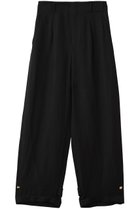 【ベイジ,/BEIGE,】のBERNARD(ベルナール)/リネン混 ヘムタグ 2WAYパンツ Black|ID: prp329100004923621 ipo3291000000037028218