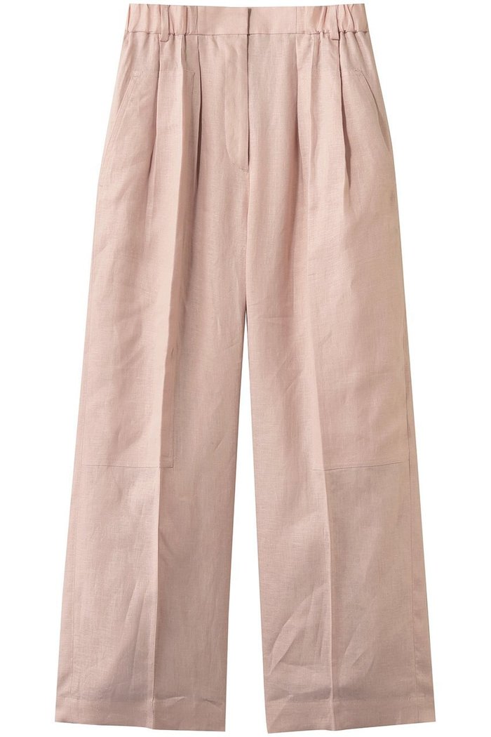 【エブール/ebure】のボタニカルリネン ワイドパンツ インテリア・キッズ・メンズ・レディースファッション・服の通販 founy(ファニー) https://founy.com/ ファッション Fashion レディースファッション Fashion for Women パンツ Pants & Trousers リネン Linen, Linen Fabric ワイド Wide, Wide Fit ワーク Workwear, Utility Style エレガント 上品 Elegant 再入荷 Restock / Back in Stock |ID: prp329100004923629 ipo3291000000036944170