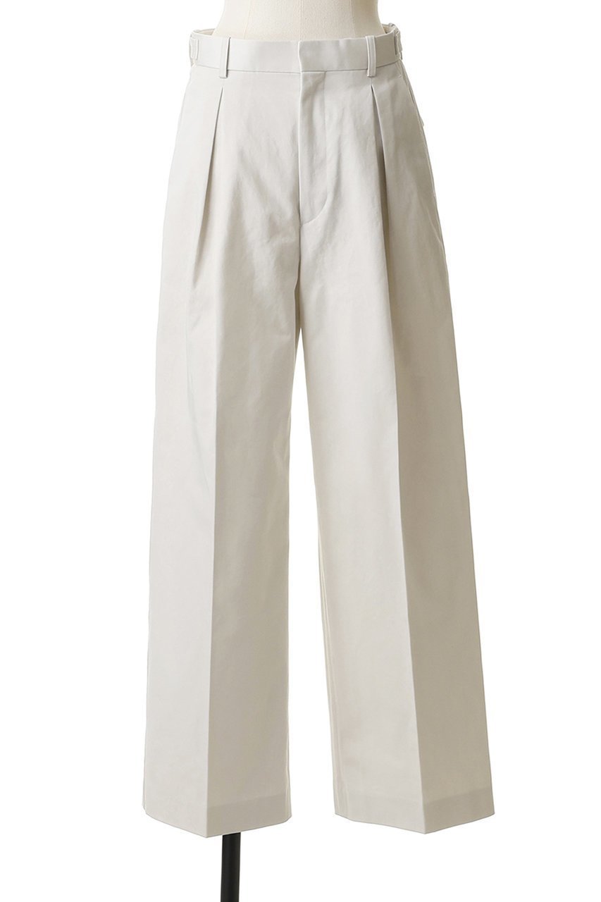 【ブラミンク/BLAMINK】のコットンサイドベルトパンツ 人気、トレンドファッション・服の通販 founy(ファニー) 　ファッション　Fashion　レディースファッション　Fashion for Women　パンツ　Pants & Trousers　ベルト&ウエストマーク　Belts & Waist Accessories　ストレート　Straight, Straight Cut　スマート　Smart, Elegant　ロング　Long, Long-Length　新作・新入荷　New Arrivals / New In　other-2|ID: prp329100004923640 ipo3291000000036944258
