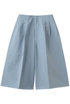 【ブラミンク/BLAMINK】のコットンシルクバミューダパンツ ライトブルー|ID:prp329100004923646