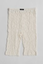 【メゾンスペシャル/MAISON SPECIAL】のLace Cycle Pants/レースサイクルパンツ 人気、トレンドファッション・服の通販 founy(ファニー) ファッション Fashion レディースファッション Fashion for Women パンツ Pants & Trousers ストレッチ Stretch, Stretchy Fabric チュニック Tunic, Long Top フィット Fit, Slim Fit レース Lace, Lace Fabric ワンポイント One Point, Statement Accent 再入荷 Restock / Back in Stock 夏 Summer thumbnail WHT(ホワイト)|ID: prp329100004923649 ipo3291000000036944305