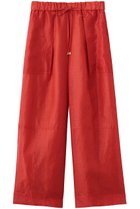 【エブール/ebure】のリネンシルクシアー オーガンジーイージーパンツ レッド|ID: prp329100004923655 ipo3291000000036944341