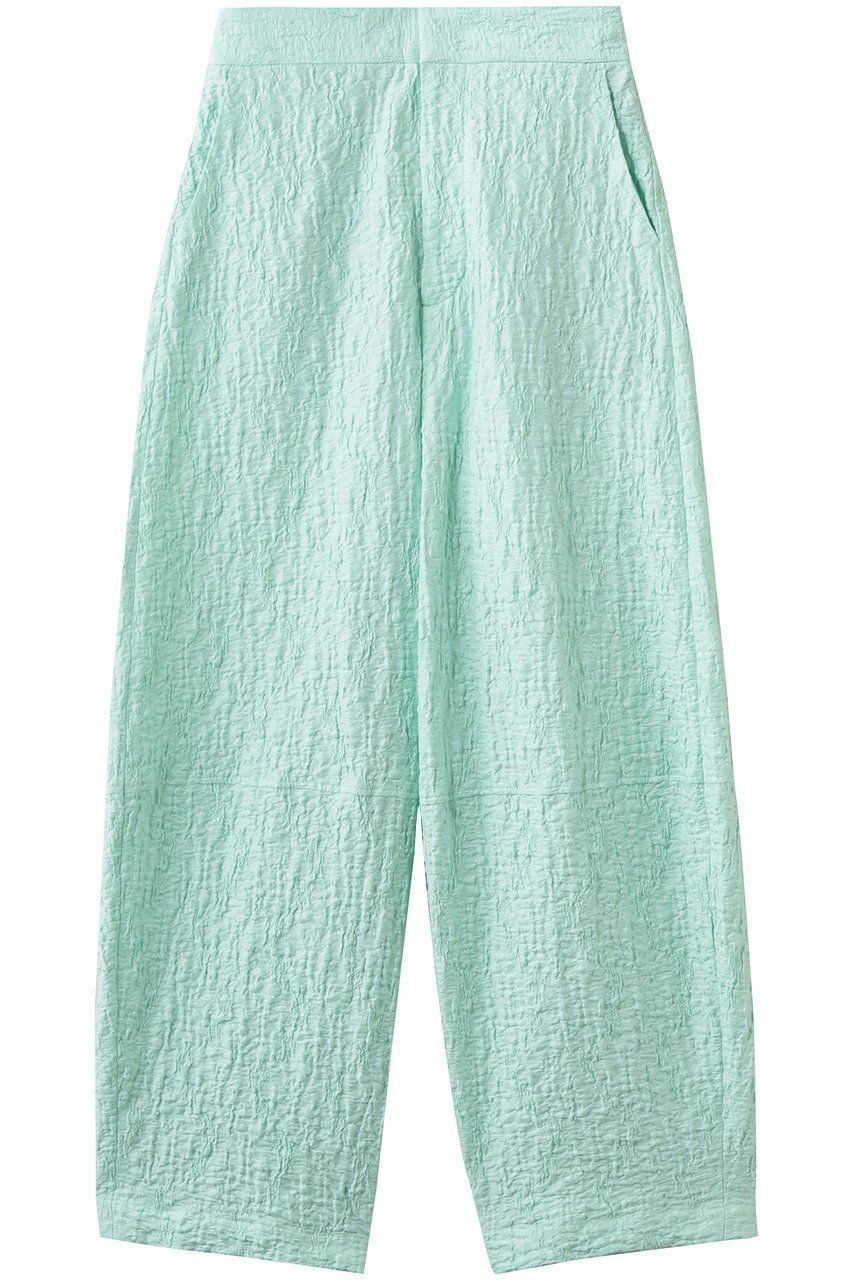 【プレインピープル/PLAIN PEOPLE】のラッセルジャカードカーブパンツ インテリア・キッズ・メンズ・レディースファッション・服の通販 founy(ファニー) 　ファッション　Fashion　レディースファッション　Fashion for Women　パンツ　Pants & Trousers　ジャカード／ジャガード　Jacquard, Woven Pattern　セットアップ　Set-Up, Coordinated Outfit　ラッセル　Raschel, Raschel Lace　ロング　Long, Long-Length　夏　Summer　新作・新入荷　New Arrivals / New In　春　Spring　S/S・春夏　SS, Spring/Summer, Warm Season　ミント|ID: prp329100004923657 ipo3291000000036944360