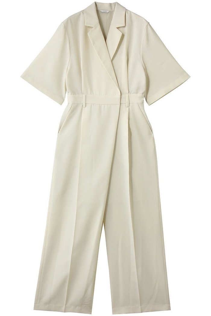 【マノフ/MANOF】のTAILOR COLLAR ALL IN ONE インテリア・キッズ・メンズ・レディースファッション・服の通販 founy(ファニー) https://founy.com/ ファッション Fashion レディースファッション Fashion for Women パンツ Pants & Trousers アクセサリー Fashion Accessories スタイリッシュ Stylish, Fashionable スリーブ Sleeve, Long Sleeve / Short Sleeve センター Center, Center Line ハーフ Half, Half-Length 夏 Summer 新作・新入荷 New Arrivals / New In 春 Spring S/S・春夏 SS, Spring/Summer, Warm Season |ID: prp329100004923661 ipo3291000000036944375