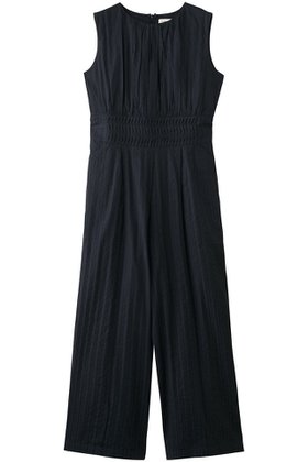 【ヌキテパ/NE QUITTEZ PAS】 Cotton Wave Tuck オールインワン人気、トレンドファッション・服の通販 founy(ファニー) ファッション Fashion レディースファッション Fashion for Women パンツ Pants & Trousers ギャザー Gathered, Ruffled シューズ Shoes, Footwear スリット Slit, Slit Detail センター Center, Center Line リゾート Resort, Vacation Style 新作・新入荷 New Arrivals / New In |ID:prp329100004923665