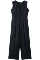 【ヌキテパ/NE QUITTEZ PAS】のCotton Wave Tuck オールインワン ネイビー|ID: prp329100004923665 ipo3291000000036944403