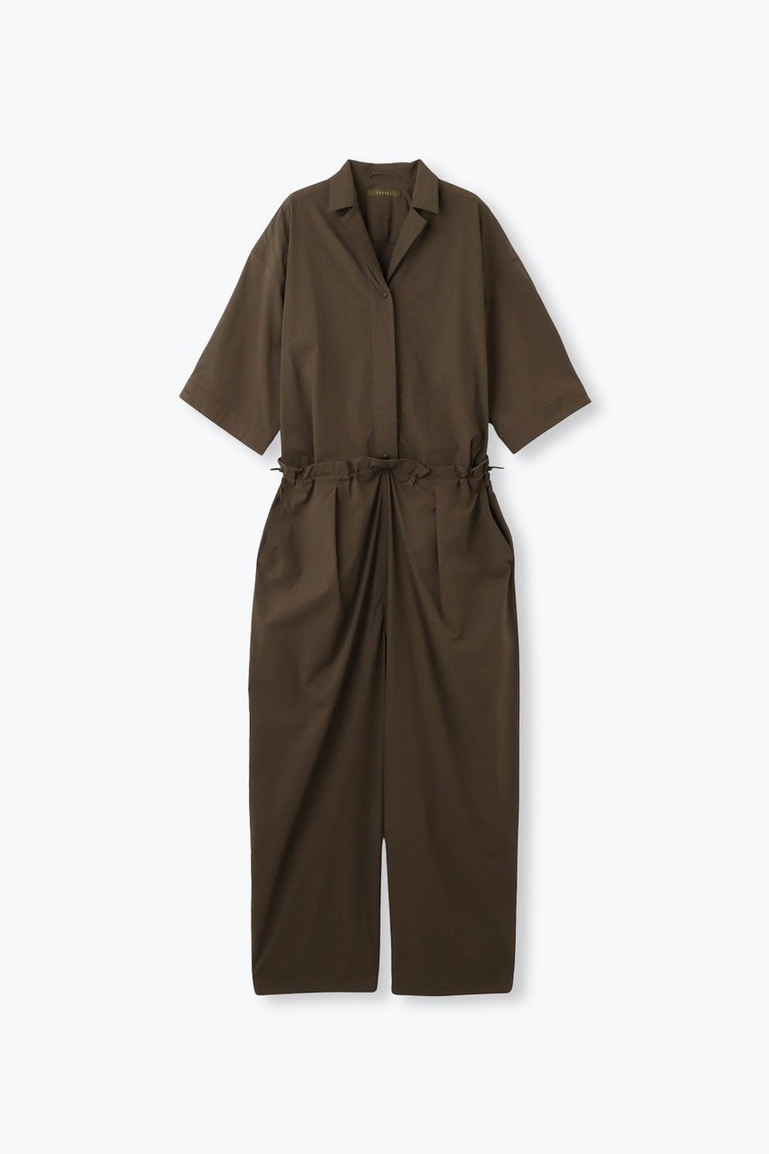 【レリル/lelill】の3WAY オールインワン インテリア・キッズ・メンズ・レディースファッション・服の通販 founy(ファニー) 　ファッション　Fashion　レディースファッション　Fashion for Women　パンツ　Pants & Trousers　タフタ　Taffeta, Structured Fabric　フロント　Front, Front Design　夏　Summer　新作・新入荷　New Arrivals / New In　ブラウン|ID: prp329100004923669 ipo3291000000036944427