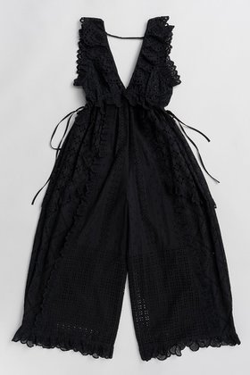 【メゾンスペシャル/MAISON SPECIAL】のLace Patch Rompers/レースパッチロンパース 大人の最旬トレンドファッション＆コーディネート founy(ファウニー) ファッション Fashion レディースファッション Fashion for Women パンツ Pants & Trousers フリル Frill, Ruffle レース Lace, Lace Fabric ロンパース Romper, Jumpsuit 再入荷 Restock / Back in Stock |ID:prp329100004923683