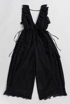 【メゾンスペシャル/MAISON SPECIAL】のLace Patch Rompers/レースパッチロンパース BLK(ブラック)|ID: prp329100004923683 ipo3291000000036944520