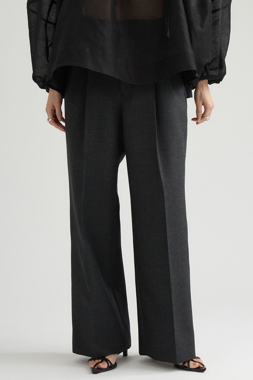 【カオス/Chaos】のチェルシークリスプパンツ インテリア・キッズ・メンズ・レディースファッション・服の通販 founy(ファニー) 　ファッション　Fashion　レディースファッション　Fashion for Women　パンツ　Pants & Trousers　ケミカル　Chemical, Chemical Wash　スラックス　Slacks, Dress Pants　スーツ　Suit, Formalwear　マニッシュ　Mannish, Boyish　新作・新入荷　New Arrivals / New In　チャコール|ID: prp329100004923688 ipo3291000000036944548