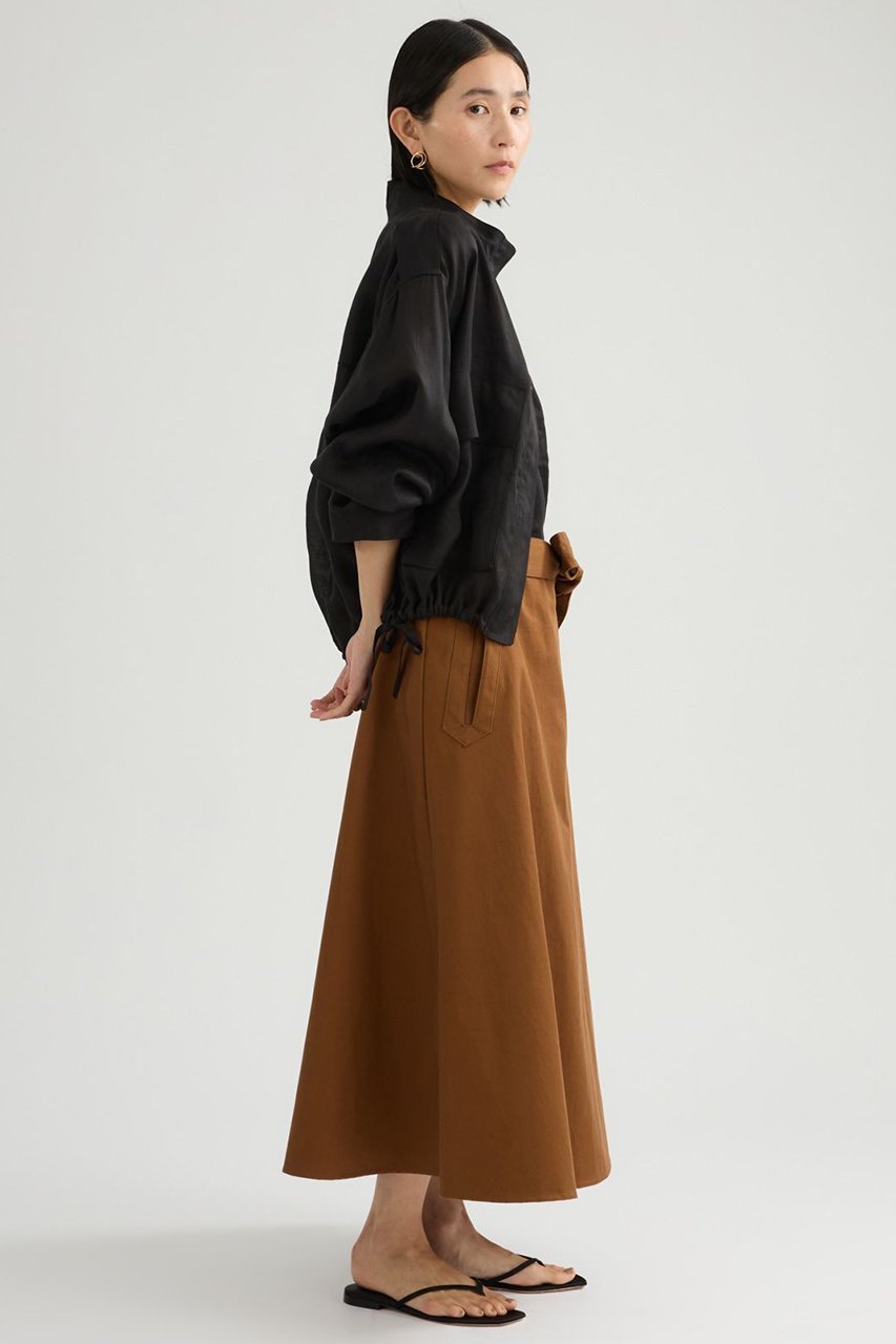 【カオス/Chaos】のペルラスカート 人気、トレンドファッション・服の通販 founy(ファニー) 　ファッション　Fashion　レディースファッション　Fashion for Women　スカート　Skirts　パンツ　Pants & Trousers　アクリル　Acrylic Material　コンパクト　Compact, Small Size　コーティング　Coating, Coated Finish　スリット　Slit, Slit Detail　フォルム　Silhouette, Form　ラップ　Wrap, Wrap Design　ランダム　Random, Irregular　リラックス　Relax, Relaxed Fit　おすすめ　Recommended / Our Picks　新作・新入荷　New Arrivals / New In　other-3|ID: prp329100004923693 ipo3291000000036944591