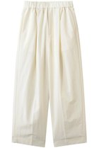 【エブール/ebure】の【店舗限定】コットンナイロンウェザークロス ドライタッチ イージーパンツ ホワイト|ID: prp329100004923702 ipo3291000000036944642