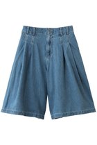 【ミズイロ インド/mizuiro ind】のhigh waist wide half PT パンツ l.blue|ID: prp329100004923715 ipo3291000000036944735