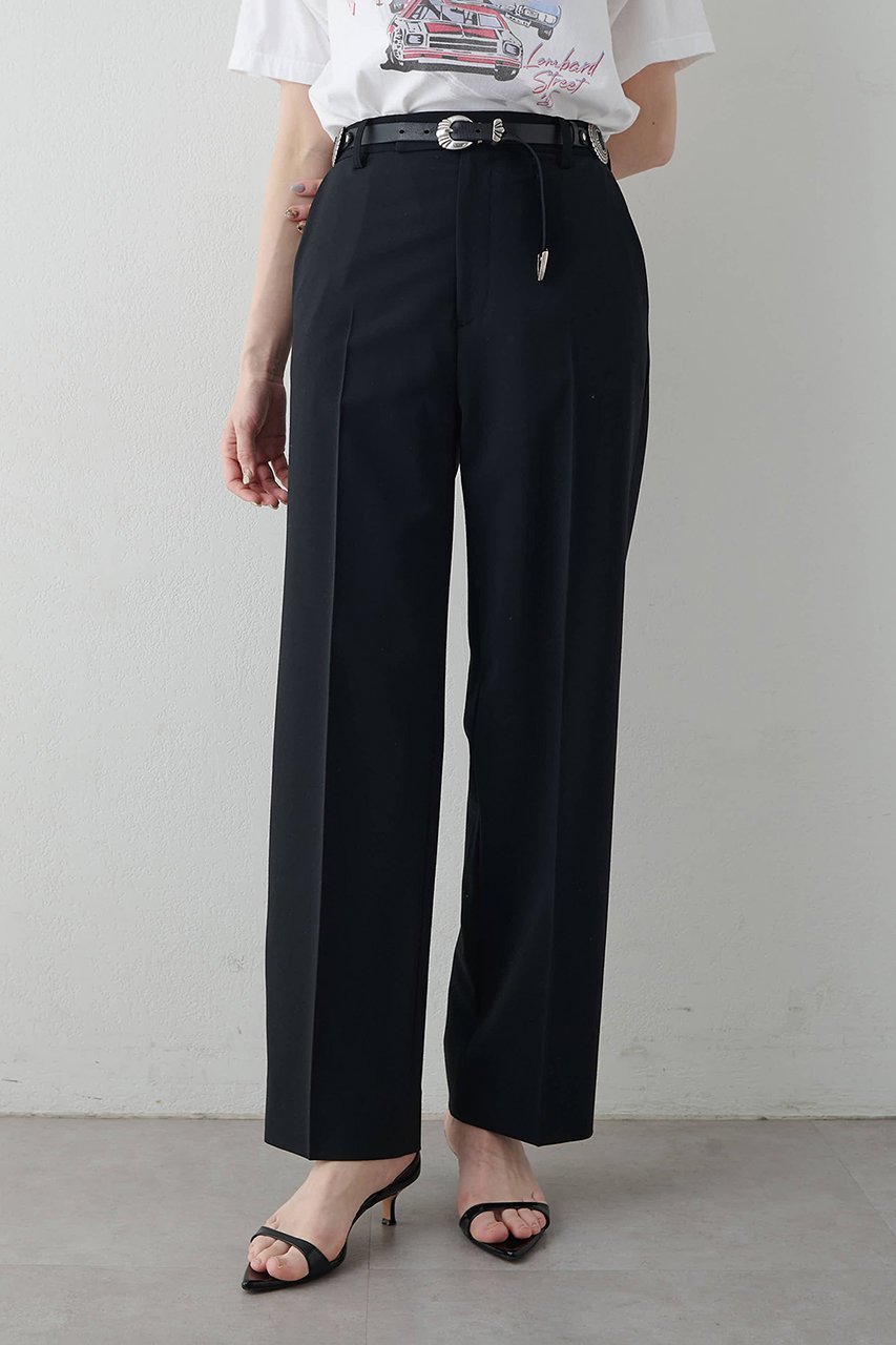 【ウィムガゼット/Whim Gazette】の平織りストレッチパンツ 人気、トレンドファッション・服の通販 founy(ファニー) 　ファッション　Fashion　レディースファッション　Fashion for Women　パンツ　Pants & Trousers　ジャケット　Jacket, Outerwear　ストレッチ　Stretch, Stretchy Fabric　ベーシック　Basic, Essential　マニッシュ　Mannish, Boyish　リラックス　Relax, Relaxed Fit　エレガント 上品　Elegant　新作・新入荷　New Arrivals / New In　 other-1|ID: prp329100004923720 ipo3291000000036944762