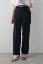 【ウィムガゼット/Whim Gazette】の平織りストレッチパンツ ブラック|ID: prp329100004923720 ipo3291000000036944765