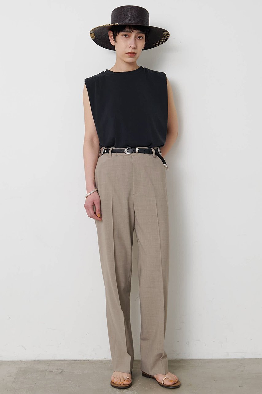 【ウィムガゼット/Whim Gazette】の平織りストレッチパンツ 人気、トレンドファッション・服の通販 founy(ファニー) 　ファッション　Fashion　レディースファッション　Fashion for Women　パンツ　Pants & Trousers　ジャケット　Jacket, Outerwear　ストレッチ　Stretch, Stretchy Fabric　ベーシック　Basic, Essential　マニッシュ　Mannish, Boyish　リラックス　Relax, Relaxed Fit　エレガント 上品　Elegant　新作・新入荷　New Arrivals / New In　other-2|ID: prp329100004923720 ipo3291000000036944770