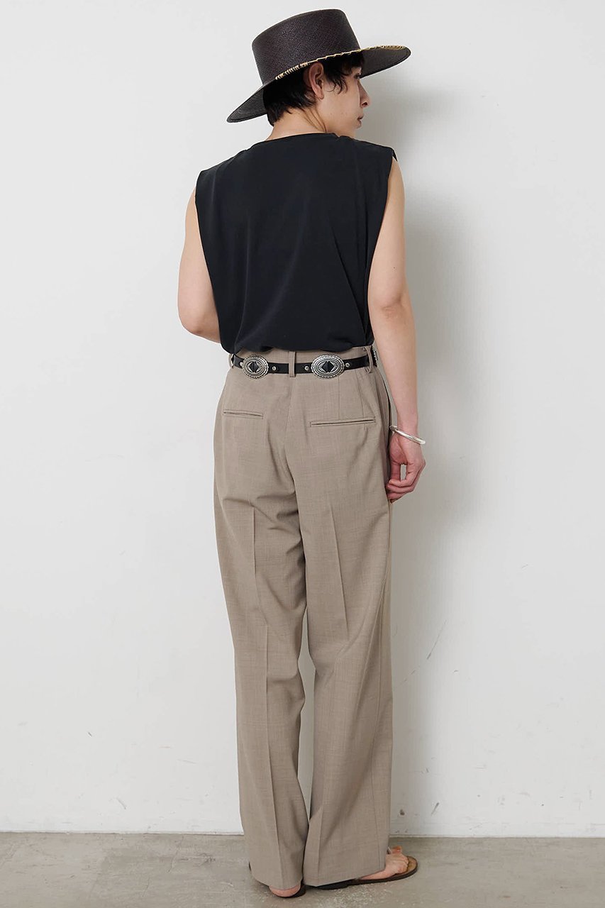 【ウィムガゼット/Whim Gazette】の平織りストレッチパンツ 人気、トレンドファッション・服の通販 founy(ファニー) 　ファッション　Fashion　レディースファッション　Fashion for Women　パンツ　Pants & Trousers　ジャケット　Jacket, Outerwear　ストレッチ　Stretch, Stretchy Fabric　ベーシック　Basic, Essential　マニッシュ　Mannish, Boyish　リラックス　Relax, Relaxed Fit　エレガント 上品　Elegant　新作・新入荷　New Arrivals / New In　other-4|ID: prp329100004923720 ipo3291000000036944775