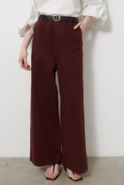 【ウィムガゼット/Whim Gazette】のワンウォッシュチノパンツ バーガンディー|ID: prp329100004923723 ipo3291000000036944792