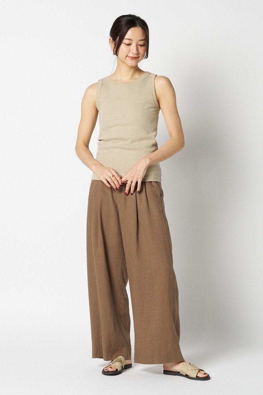 【エリオポール/heliopole】のフレンチリネンパンツ 人気、トレンドファッション・服の通販 founy(ファニー) 　ファッション　Fashion　レディースファッション　Fashion for Women　パンツ　Pants & Trousers　フレンチ　French, French Style　リネン　Linen, Linen Fabric　リラックス　Relax, Relaxed Fit　夏　Summer　新作・新入荷　New Arrivals / New In　旅行　Travel　other-8|ID: prp329100004923729 ipo3291000000037028222