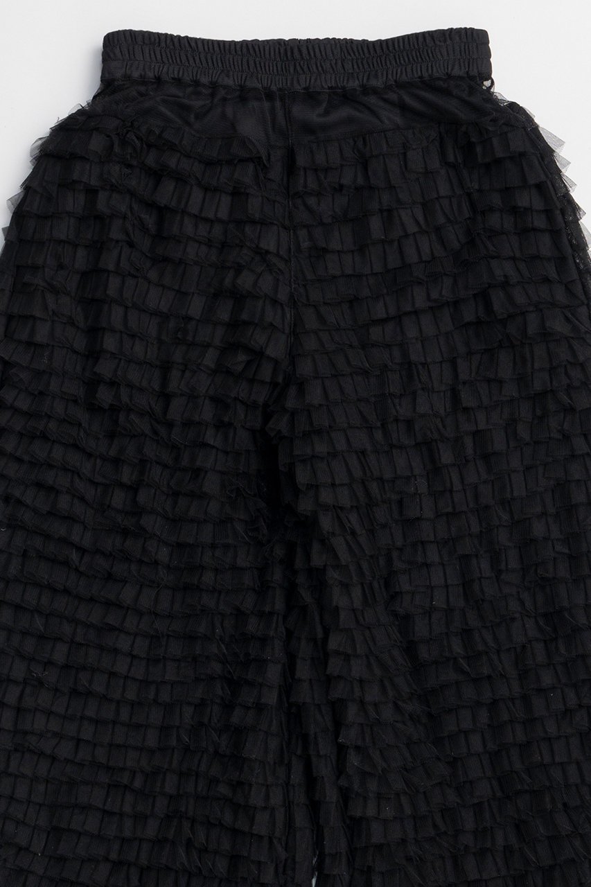 【メゾンスペシャル/MAISON SPECIAL】のTulle Tiered Easy Pants/チュールティアードイージーパンツ 人気、トレンドファッション・服の通販 founy(ファニー) 　ファッション　Fashion　レディースファッション　Fashion for Women　パンツ　Pants & Trousers　ショート　Short, Short Length　チュール　Tulip, Tulip Motif　ティアード　Tiered, Tiered Style　ワイド　Wide, Wide Fit　新作・新入荷　New Arrivals / New In　other-2|ID: prp329100004923744 ipo3291000000036944942