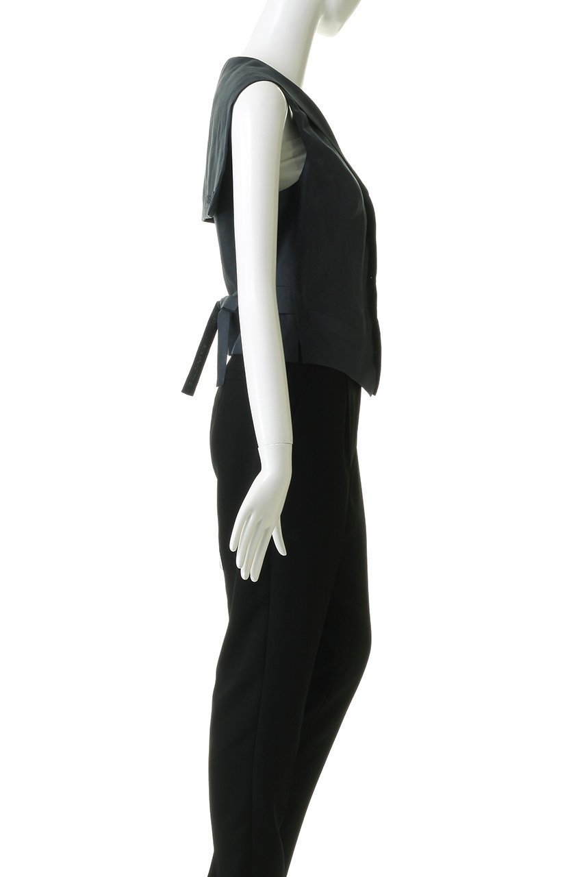 【マディソンブルー/MADISONBLUE】のSAILOR VEST LINEN セーラーベスト 人気、トレンドファッション・服の通販 founy(ファニー) 　ファッション　Fashion　レディースファッション　Fashion for Women　アウター　Coat / Outerwear Collection　レディースジャケット・軽アウター　Jackets　ジャケット　Jacket, Outerwear　セットアップ　Set-Up, Coordinated Outfit　ベスト　Vest, Waistcoat　ボトム　Bottoms, Lower Wear　リネン　Linen, Linen Fabric　エレガント 上品　Elegant　再入荷　Restock / Back in Stock　other-3|ID: prp329100004923759 ipo3291000000036945082