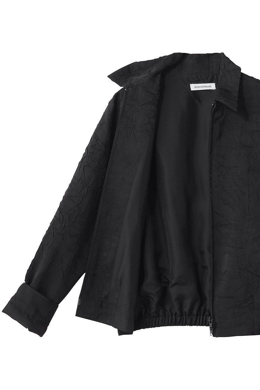 【マディソンブルー/MADISONBLUE】のCOMPACT DRESS DEAN JK SATIN ドレスジャケット 人気、トレンドファッション・服の通販 founy(ファニー) 　ファッション　Fashion　レディースファッション　Fashion for Women　アウター　Coat / Outerwear Collection　レディースジャケット・軽アウター　Jackets　ブルゾンジャケット・スポーティアウター　Blouson Jackets　ワンピース　Dresses　フォーマル・パーティードレス・結婚式用ドレス　Elegant & Casual Dresses　サテン　Satin, Glossy Fabric　ジャケット　Jacket, Outerwear　ドット　Polka Dot, Dot Pattern　ドレス　Dress, One-Piece　ドレープ　Drape, Draping Fabric　パターン　Pattern, Design Print　ブルゾン　Blouson, Bomber Jacket　ボンディング　Bonding, Bonded Fabric　ワッシャー　Washer, Crinkled Finish　ヴィンテージ　Vintage Style　再入荷　Restock / Back in Stock　other-6|ID: prp329100004923762 ipo3291000000036945120