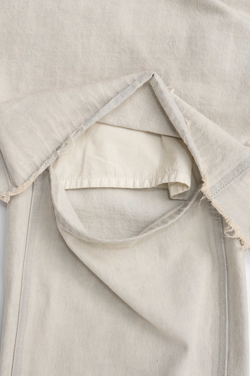 【メゾンスペシャル/MAISON SPECIAL】のLayered Denim Pants/レイヤードデニムパンツ 人気、トレンドファッション・服の通販 founy(ファニー) 　ファッション　Fashion　レディースファッション　Fashion for Women　パンツ　Pants & Trousers　デニムパンツ・ジーンズ・美脚デニム　Denim Jeans & Pants　スリット　Slit, Slit Detail　デニム　Denim, Jeans Material　ハーフ　Half, Half-Length　バランス　Balance, Style Balance　フォルム　Silhouette, Form　ロング　Long, Long-Length　新作・新入荷　New Arrivals / New In　other-5|ID: prp329100004923765 ipo3291000000036945148