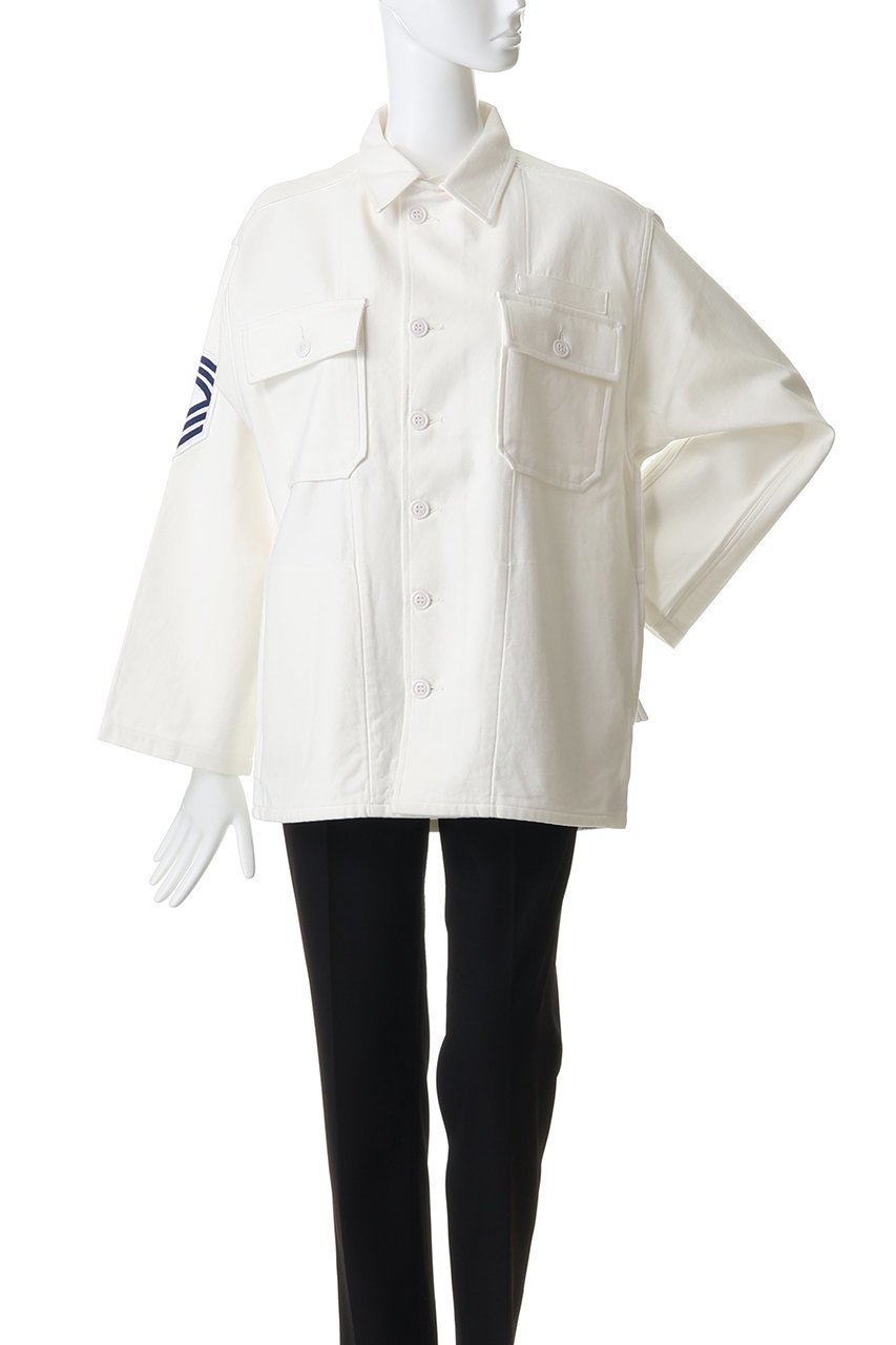 【マディソンブルー/MADISONBLUE】のMILITARY JK LBS ミリタリージャケット 人気、トレンドファッション・服の通販 founy(ファニー) 　ファッション　Fashion　レディースファッション　Fashion for Women　アウター　Coat / Outerwear Collection　レディースジャケット・軽アウター　Jackets　なめらか　Smooth, Silky Texture　サテン　Satin, Glossy Fabric　ジャケット　Jacket, Outerwear　ミリタリー　Military, Army Style　エレガント 上品　Elegant　新作・新入荷　New Arrivals / New In　other-2|ID: prp329100004923767 ipo3291000000036945140