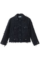 【マディソンブルー/MADISONBLUE】のSHORT JK RIBBON TWEED ショートジャケット ネイビー|ID: prp329100004923773 ipo3291000000036945194
