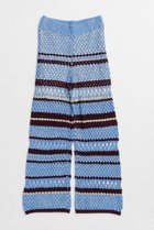 【メゾンスペシャル/MAISON SPECIAL】のMulti Border Crochet Pants/マルチボーダークロシェパンツ BLU(ブルー)|ID: prp329100004923776 ipo3291000000036945207