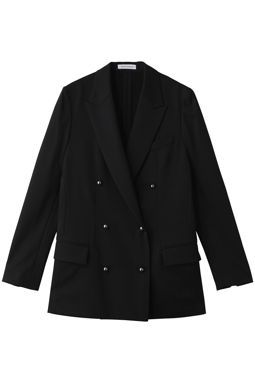 【マディソンブルー/MADISONBLUE】のUNLINED BLEECKER W6B BLAZER PEARL ブレザー インテリア・キッズ・メンズ・レディースファッション・服の通販 founy(ファニー) 　ファッション　Fashion　レディースファッション　Fashion for Women　アウター　Coat / Outerwear Collection　レディースジャケット・軽アウター　Jackets　ウォッシャブル　Machine Washable　ジャケット　Jacket, Outerwear　定番　Standard, Basic Item　新作・新入荷　New Arrivals / New In　ブラック|ID: prp329100004923777 ipo3291000000036945226