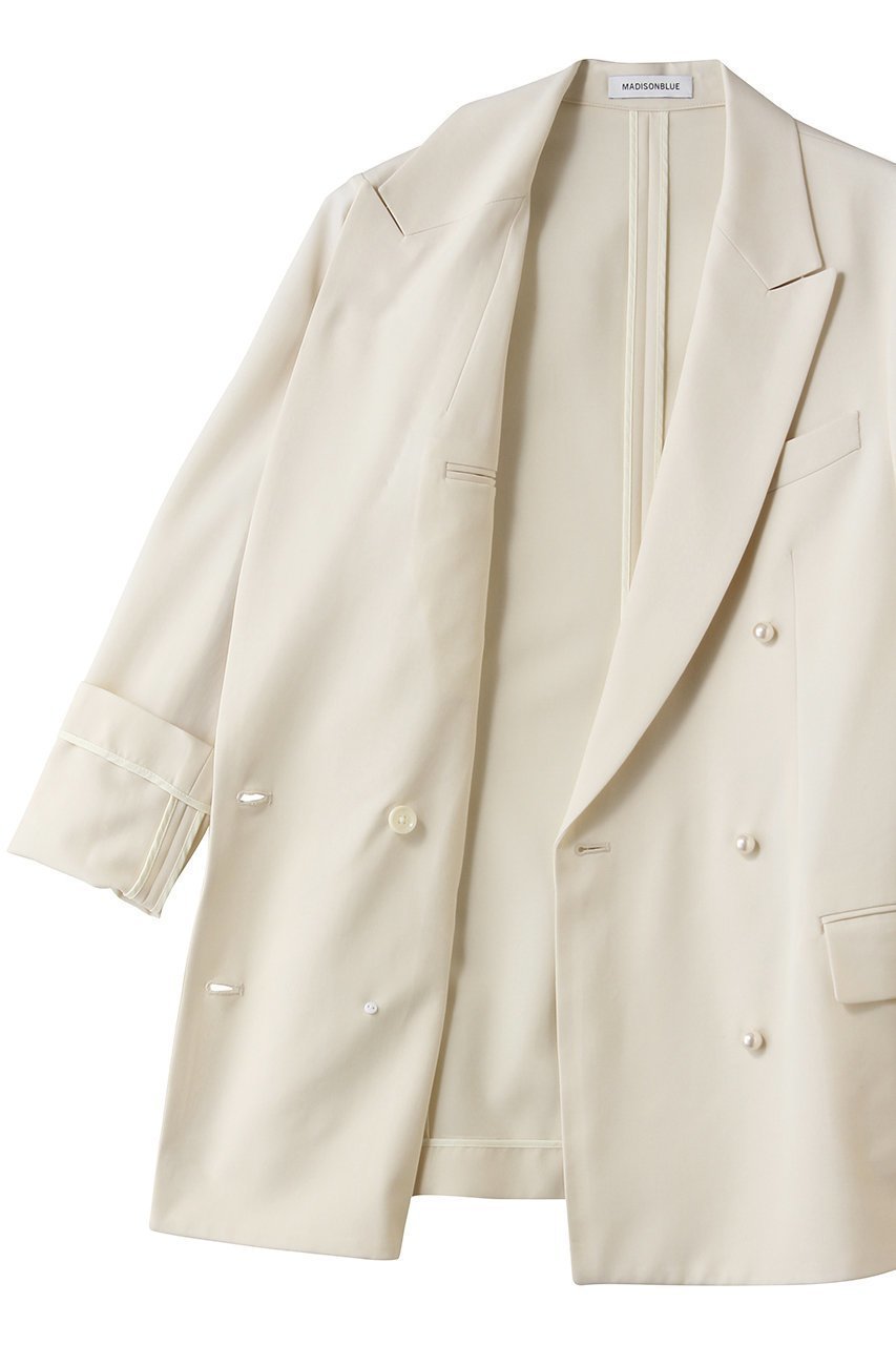 【マディソンブルー/MADISONBLUE】のUNLINED BLEECKER W6B BLAZER PEARL ブレザー 人気、トレンドファッション・服の通販 founy(ファニー) 　ファッション　Fashion　レディースファッション　Fashion for Women　アウター　Coat / Outerwear Collection　レディースジャケット・軽アウター　Jackets　ウォッシャブル　Machine Washable　ジャケット　Jacket, Outerwear　定番　Standard, Basic Item　新作・新入荷　New Arrivals / New In　other-6|ID: prp329100004923777 ipo3291000000036945249