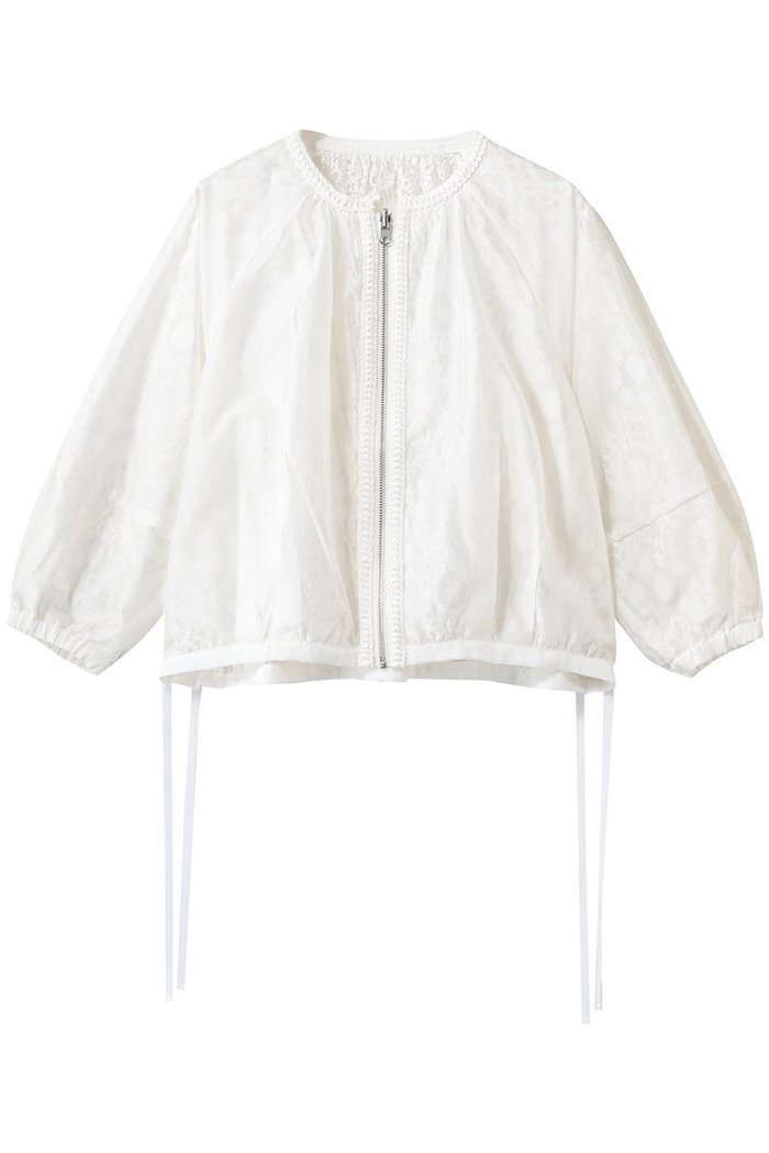 【マリリンムーン/MARILYN MOON】のリバーシブルシアーレースブルゾン インテリア・キッズ・メンズ・レディースファッション・服の通販 founy(ファニー) https://founy.com/ ファッション Fashion レディースファッション Fashion for Women アウター Coat / Outerwear Collection レディースジャケット・軽アウター Jackets ブルゾンジャケット・スポーティアウター Blouson Jackets エレガント 上品 Elegant サマー Summer, Summer Style シアー Sheer, See-Through ジャケット Jacket, Outerwear バランス Balance, Style Balance ブルゾン Blouson, Bomber Jacket ボトム Bottoms, Lower Wear レース Lace, Lace Fabric ビジネス 仕事 通勤 Business / Work / Commuting 新作・新入荷 New Arrivals / New In |ID: prp329100004923785 ipo3291000000036945286