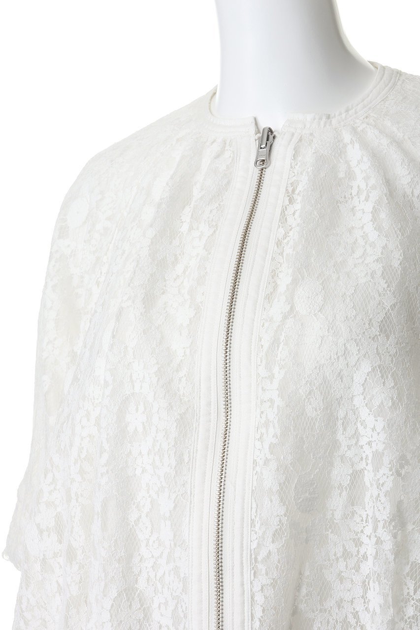 【マリリンムーン/MARILYN MOON】のリバーシブルシアーレースブルゾン 人気、トレンドファッション・服の通販 founy(ファニー) 　ファッション　Fashion　レディースファッション　Fashion for Women　アウター　Coat / Outerwear Collection　レディースジャケット・軽アウター　Jackets　ブルゾンジャケット・スポーティアウター　Blouson Jackets　エレガント 上品　Elegant　サマー　Summer, Summer Style　シアー　Sheer, See-Through　ジャケット　Jacket, Outerwear　バランス　Balance, Style Balance　ブルゾン　Blouson, Bomber Jacket　ボトム　Bottoms, Lower Wear　レース　Lace, Lace Fabric　ビジネス 仕事 通勤　Business / Work / Commuting　新作・新入荷　New Arrivals / New In　other-6|ID: prp329100004923785 ipo3291000000036945307