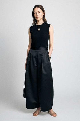 【ブリル/BRILL】のヘビーサテンパンツ 大人の最旬トレンドファッション＆コーディネート founy(ファウニー) ファッション Fashion レディースファッション Fashion for Women パンツ Pants & Trousers サテン Satin, Glossy Fabric ワイド Wide, Wide Fit 新作・新入荷 New Arrivals / New In |ID:prp329100004923789