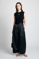 【ブリル/BRILL】のヘビーサテンパンツ ブラック|ID: prp329100004923789 ipo3291000000036945319