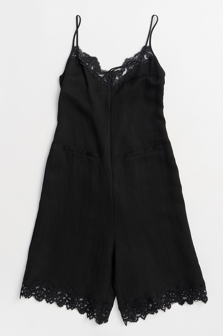 【メゾンスペシャル/MAISON SPECIAL】のLace Trim Short Jumpsuit/レーストリムショートジャンプスーツ 人気、トレンドファッション・服の通販 founy(ファニー) 　ファッション　Fashion　レディースファッション　Fashion for Women　パンツ　Pants & Trousers　サマー　Summer, Summer Style　シンプル　Simple, Minimal　デコルテ　Décolleté, Neckline　バランス　Balance, Style Balance　フィット　Fit, Slim Fit　レース　Lace, Lace Fabric　新作・新入荷　New Arrivals / New In　 other-1|ID: prp329100004923795 ipo3291000000036945360