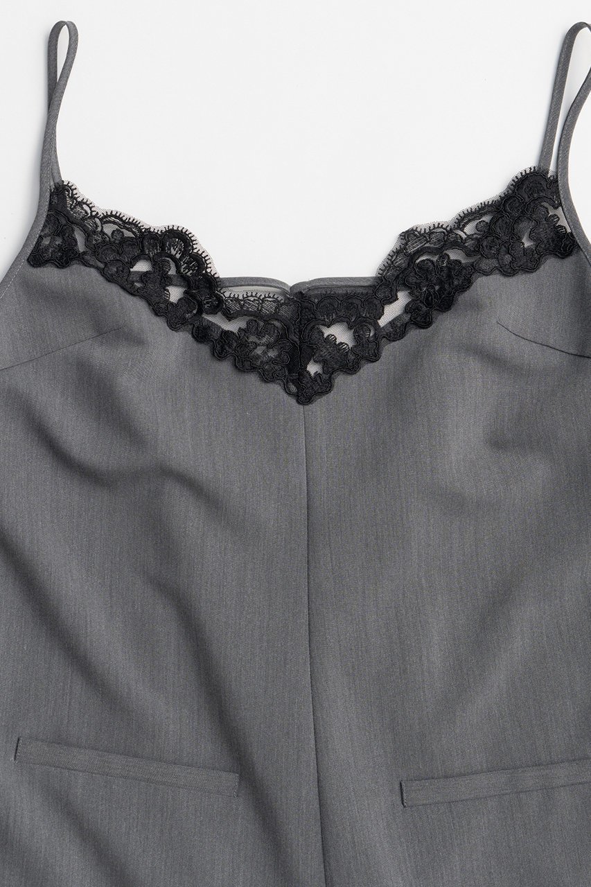 【メゾンスペシャル/MAISON SPECIAL】のLace Trim Short Jumpsuit/レーストリムショートジャンプスーツ 人気、トレンドファッション・服の通販 founy(ファニー) 　ファッション　Fashion　レディースファッション　Fashion for Women　パンツ　Pants & Trousers　サマー　Summer, Summer Style　シンプル　Simple, Minimal　デコルテ　Décolleté, Neckline　バランス　Balance, Style Balance　フィット　Fit, Slim Fit　レース　Lace, Lace Fabric　新作・新入荷　New Arrivals / New In　other-2|ID: prp329100004923795 ipo3291000000036945371