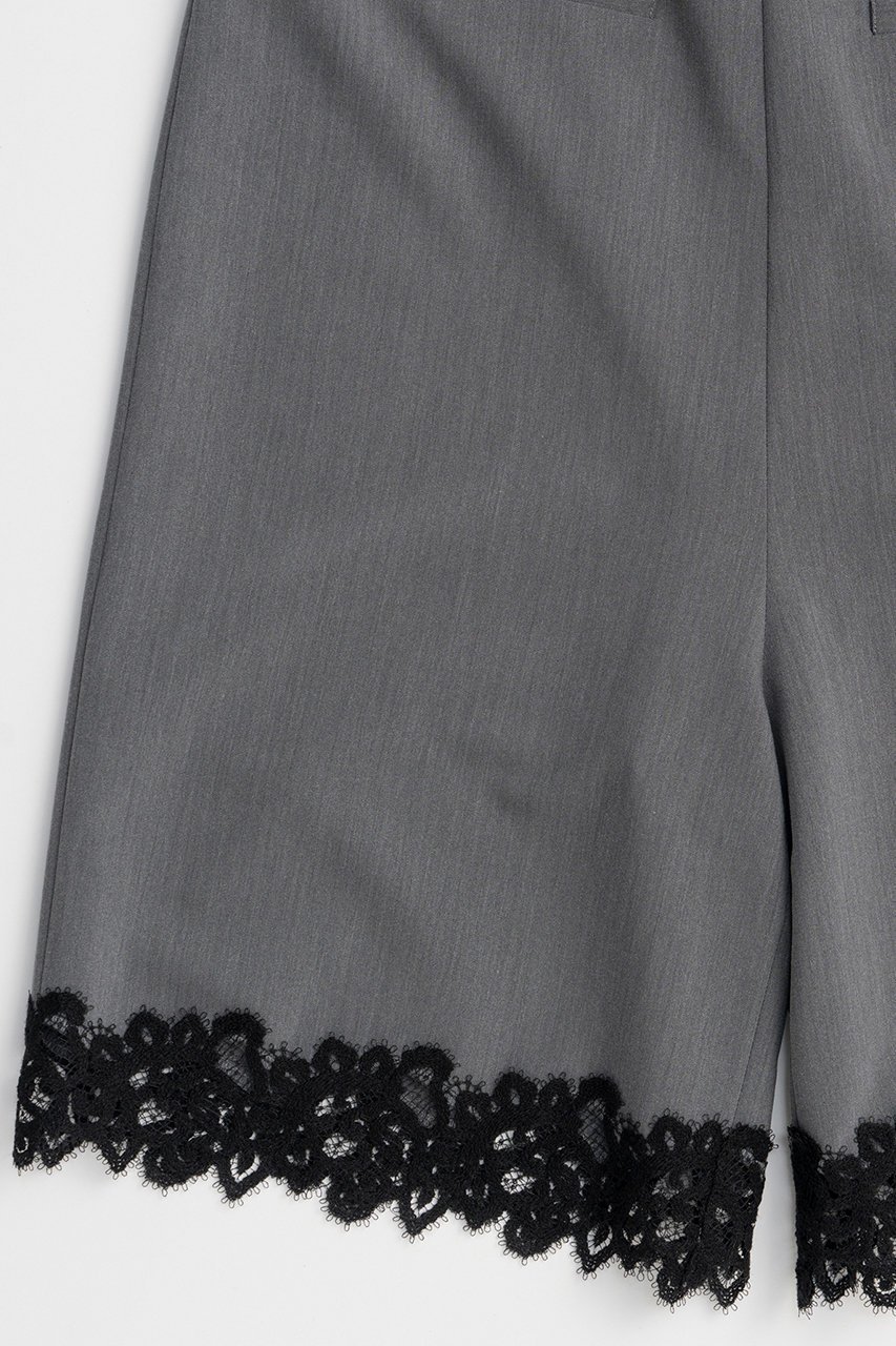 【メゾンスペシャル/MAISON SPECIAL】のLace Trim Short Jumpsuit/レーストリムショートジャンプスーツ 人気、トレンドファッション・服の通販 founy(ファニー) 　ファッション　Fashion　レディースファッション　Fashion for Women　パンツ　Pants & Trousers　サマー　Summer, Summer Style　シンプル　Simple, Minimal　デコルテ　Décolleté, Neckline　バランス　Balance, Style Balance　フィット　Fit, Slim Fit　レース　Lace, Lace Fabric　新作・新入荷　New Arrivals / New In　other-3|ID: prp329100004923795 ipo3291000000036945374