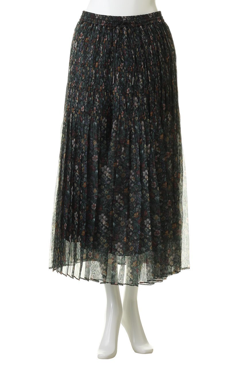【デパリエ/DEPAREILLE】のフラワーオーガンジースカート 人気、トレンドファッション・服の通販 founy(ファニー) 　ファッション　Fashion　レディースファッション　Fashion for Women　スカート　Skirts　ロングスカート　Long Skirts / Maxi & Midi Skirts　オーガンジー　Organza Fabric　フラワー　Flower, Floral　ロング　Long, Long-Length　新作・新入荷　New Arrivals / New In　other-2|ID: prp329100004923821 ipo3291000000036945573