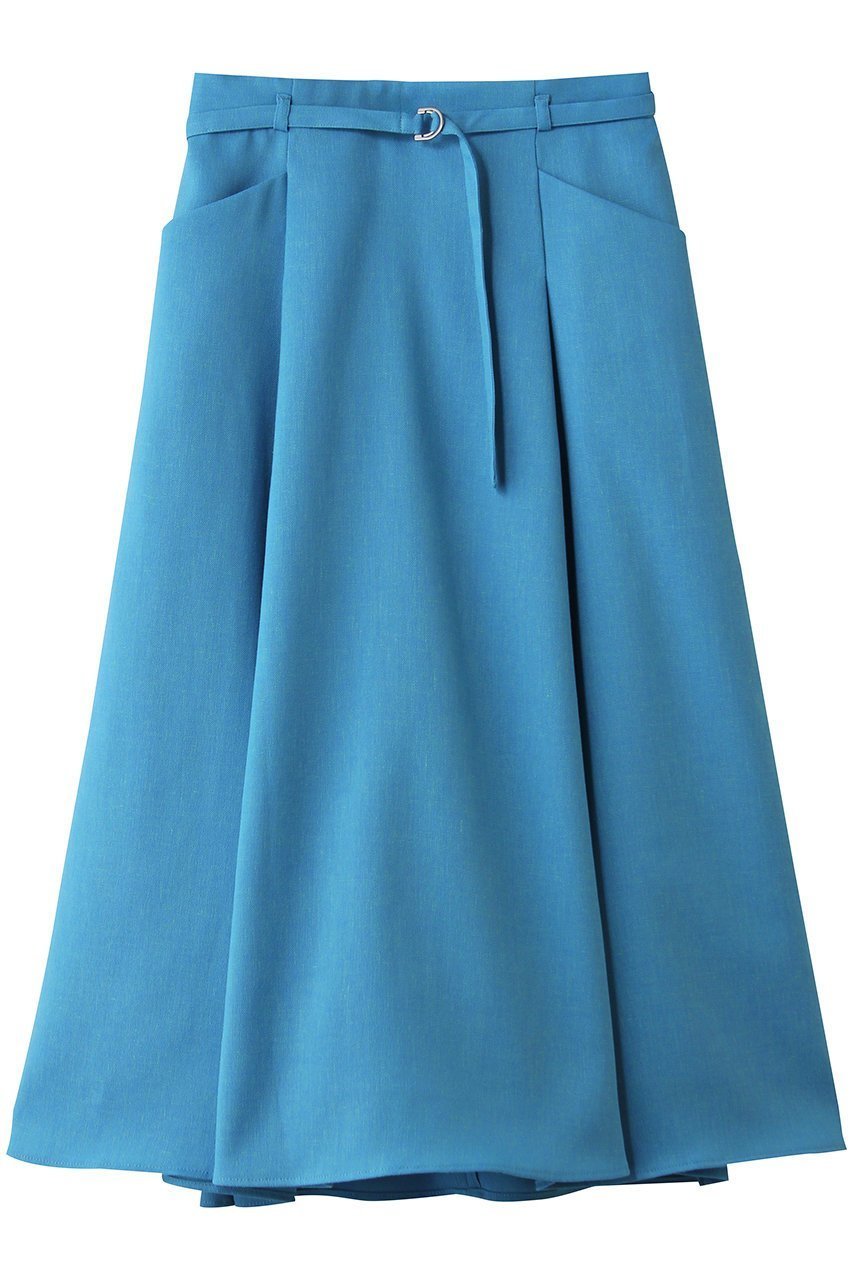 【アナイ/ANAYI】のドライオックスベルト付タックスカート 人気、トレンドファッション・服の通販 founy(ファニー) 　ファッション　Fashion　レディースファッション　Fashion for Women　スカート　Skirts　ロングスカート　Long Skirts / Maxi & Midi Skirts　ベルト&ウエストマーク　Belts & Waist Accessories　オックス　Oxford Fabric　バランス　Balance, Style Balance　フロント　Front, Front Design　ロング　Long, Long-Length　エレガント 上品　Elegant　夏　Summer　新作・新入荷　New Arrivals / New In　春　Spring　S/S・春夏　SS, Spring/Summer, Warm Season　 other-1|ID: prp329100004923826 ipo3291000000036945582