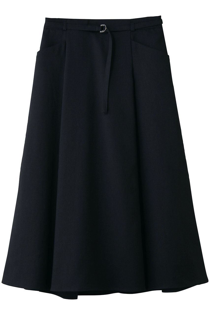 【アナイ/ANAYI】のドライオックスベルト付タックスカート インテリア・キッズ・メンズ・レディースファッション・服の通販 founy(ファニー) 　ファッション　Fashion　レディースファッション　Fashion for Women　スカート　Skirts　ロングスカート　Long Skirts / Maxi & Midi Skirts　ベルト&ウエストマーク　Belts & Waist Accessories　オックス　Oxford Fabric　バランス　Balance, Style Balance　フロント　Front, Front Design　ロング　Long, Long-Length　エレガント 上品　Elegant　夏　Summer　新作・新入荷　New Arrivals / New In　春　Spring　S/S・春夏　SS, Spring/Summer, Warm Season　ネイビー|ID: prp329100004923826 ipo3291000000036945586