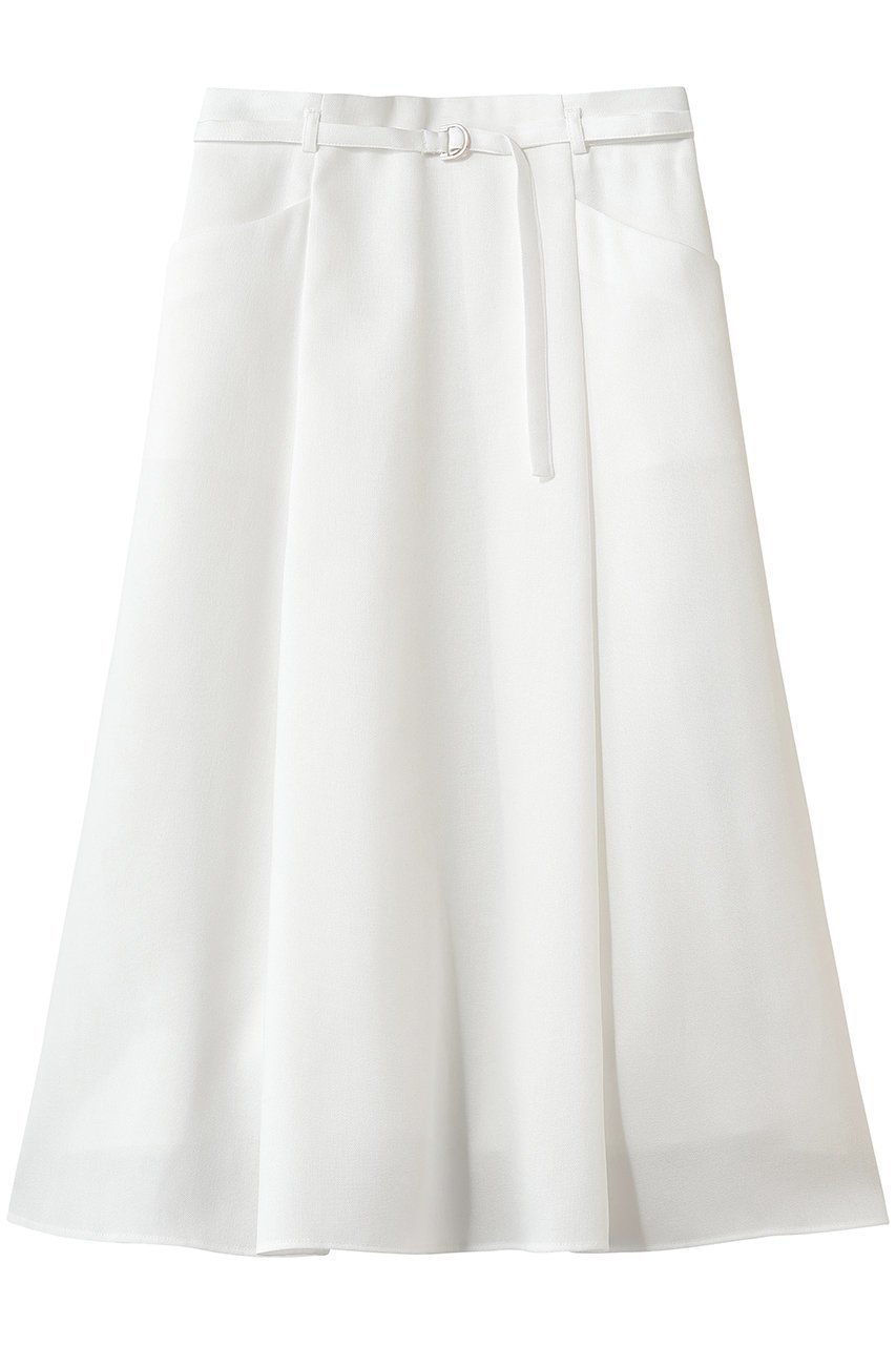 【アナイ/ANAYI】のドライオックスベルト付タックスカート インテリア・キッズ・メンズ・レディースファッション・服の通販 founy(ファニー) 　ファッション　Fashion　レディースファッション　Fashion for Women　スカート　Skirts　ロングスカート　Long Skirts / Maxi & Midi Skirts　ベルト&ウエストマーク　Belts & Waist Accessories　オックス　Oxford Fabric　バランス　Balance, Style Balance　フロント　Front, Front Design　ロング　Long, Long-Length　エレガント 上品　Elegant　夏　Summer　新作・新入荷　New Arrivals / New In　春　Spring　S/S・春夏　SS, Spring/Summer, Warm Season　ホワイト|ID: prp329100004923826 ipo3291000000036945587