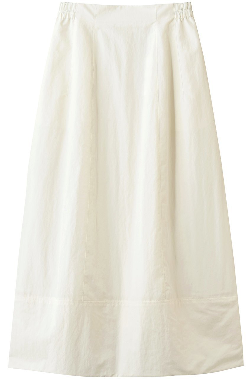 【エブール/ebure】の【店舗限定】コットンナイロンウェザークロス ドライタッチ イージーバレルスカート インテリア・キッズ・メンズ・レディースファッション・服の通販 founy(ファニー) 　ファッション　Fashion　レディースファッション　Fashion for Women　スカート　Skirts　ロングスカート　Long Skirts / Maxi & Midi Skirts　フォルム　Silhouette, Form　ロング　Long, Long-Length　新作・新入荷　New Arrivals / New In　ホワイト|ID: prp329100004923836 ipo3291000000036945662
