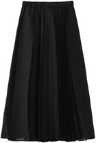 【エブール/ebure】のソフトオーガンジー イージープリーツスカート ブラック|ID: prp329100004923838 ipo3291000000036945688