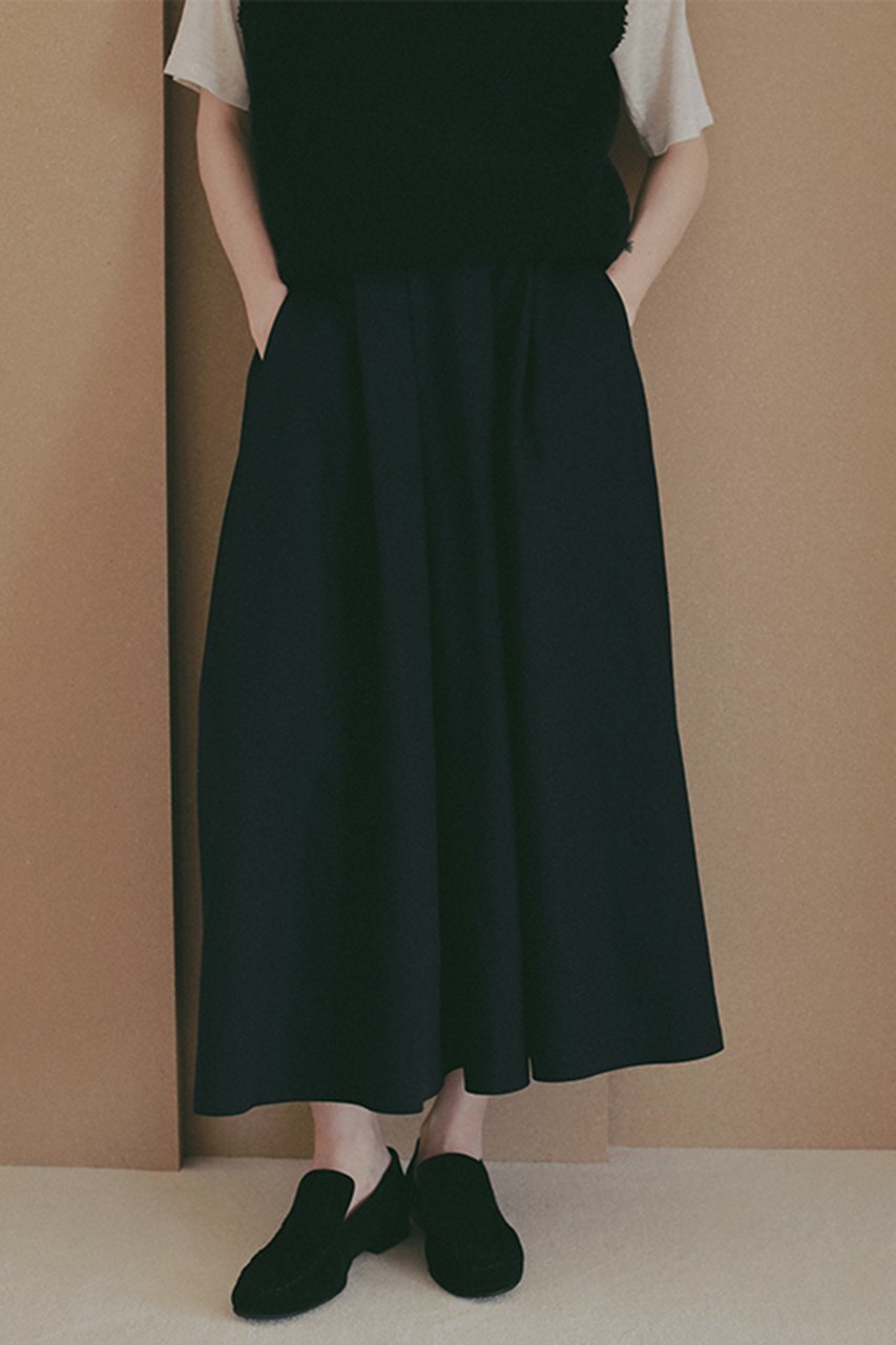 【エトレトウキョウ/ETRE TOKYO】の【4/16 19:00販売開始】タックボリュームミディスカート インテリア・キッズ・メンズ・レディースファッション・服の通販 founy(ファニー) 　ファッション　Fashion　レディースファッション　Fashion for Women　スカート　Skirts　ロングスカート　Long Skirts / Maxi & Midi Skirts　バランス　Balance, Style Balance　フレア　Flare, Flared　ボックス　Boxy, Box Shape　ロング　Long, Long-Length　おすすめ　Recommended / Our Picks　新作・新入荷　New Arrivals / New In　ネイビー|ID: prp329100004923839 ipo3291000000036945706