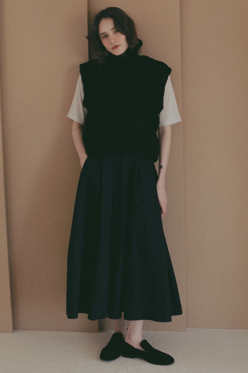 【エトレトウキョウ/ETRE TOKYO】の【4/16 19:00販売開始】タックボリュームミディスカート 人気、トレンドファッション・服の通販 founy(ファニー) 　ファッション　Fashion　レディースファッション　Fashion for Women　スカート　Skirts　ロングスカート　Long Skirts / Maxi & Midi Skirts　バランス　Balance, Style Balance　フレア　Flare, Flared　ボックス　Boxy, Box Shape　ロング　Long, Long-Length　おすすめ　Recommended / Our Picks　新作・新入荷　New Arrivals / New In　other-2|ID: prp329100004923839 ipo3291000000036945709